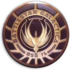 Battlestar Galactica badge